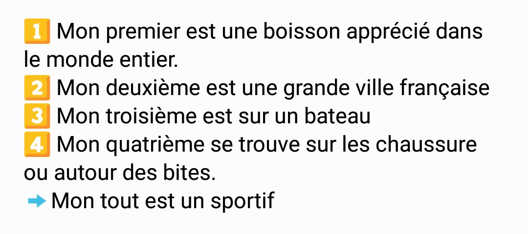 swmtp's tweet photo. Enigme 2 🔮| Le 1er à trouver gagne des consos 😉 
#swmtp https://t.co/vEfKR102c5