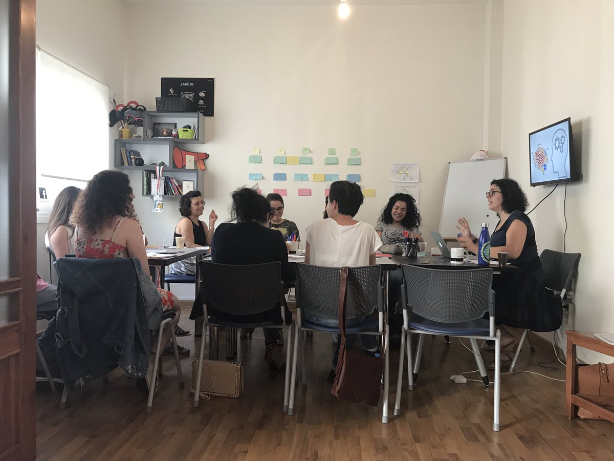 fadeinbeirut's tweet photo. We start our Creative Writing Workshop today! First things first, let's ask the crucial question: What is Creativity? https://t.co/sYYAy79LTf
