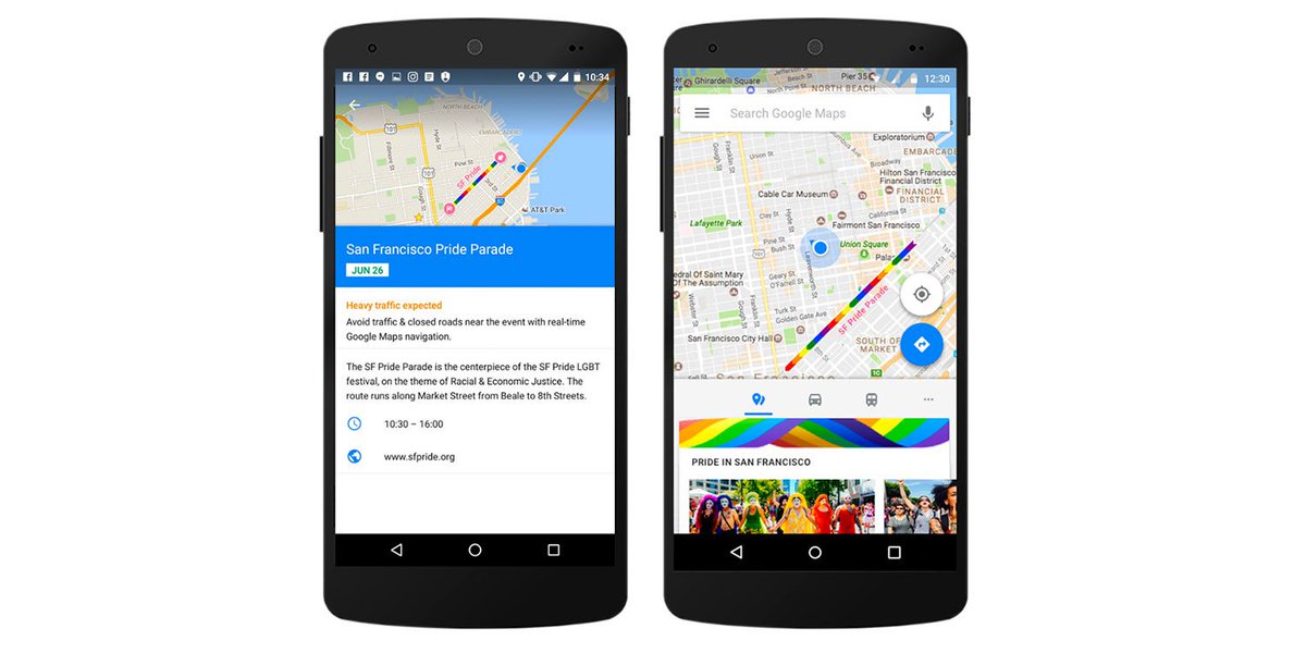 CrystalEquation's tweet photo. Ready for #PRIDE? @googlemaps makes it easier to find & navigate this year’s Pride events https://t.co/NoZVPWMhue #QueerTech #GayTech #Apps https://t.co/IGZiIThLPv