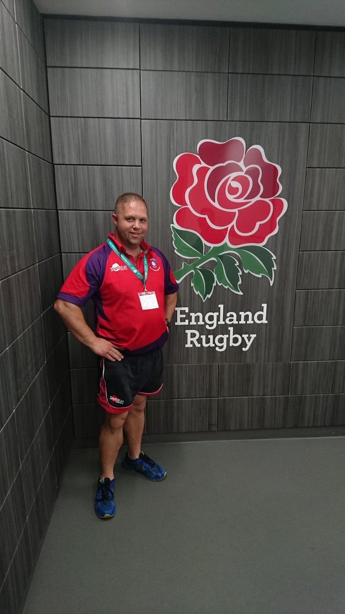 Day at Twickenham for #OMWKidsFirst conference. On pitch activities and a stroll  around the changing rooms.