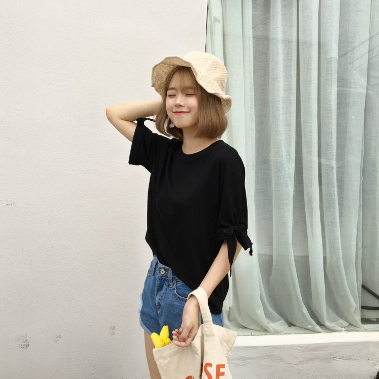 doublepixie's tweet photo. PRE-ORDER Oversized ribbon tee💫 เสื้อสีพื้นมีดีเทลที่แขน มี5สี อก 38" ยาว 24" 250฿ #DBPXxTOP #ts78 #Howtoperfect #พื้นที่โปร #เสื้อผ้าเกาหลี https://t.co/5JN3W6vECs