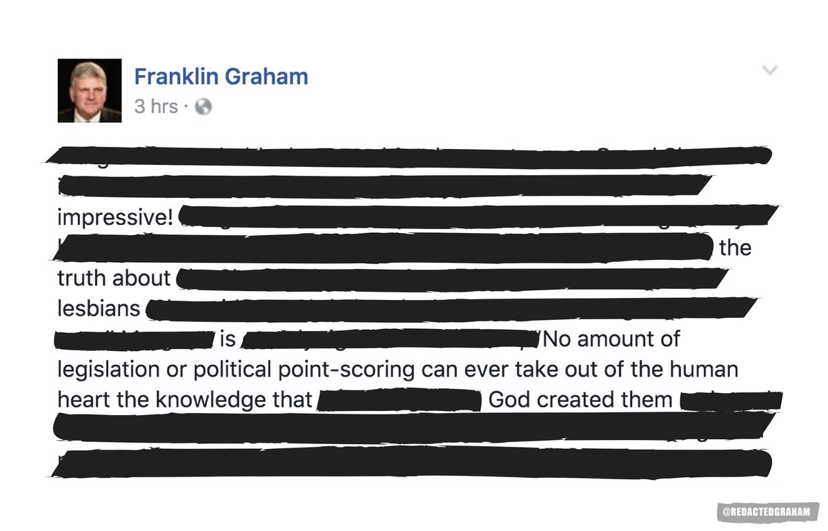 RedactedGraham's tweet photo. the truth about lesbians https://t.co/15pm9gNNUC