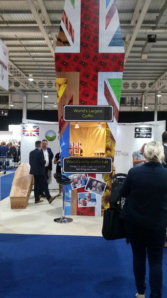 Funeral_Exhibit's tweet photo. Have you seen @ecocoffin #ecocoffin on stand 397! #NFE2017 https://t.co/XLCSqxGprf