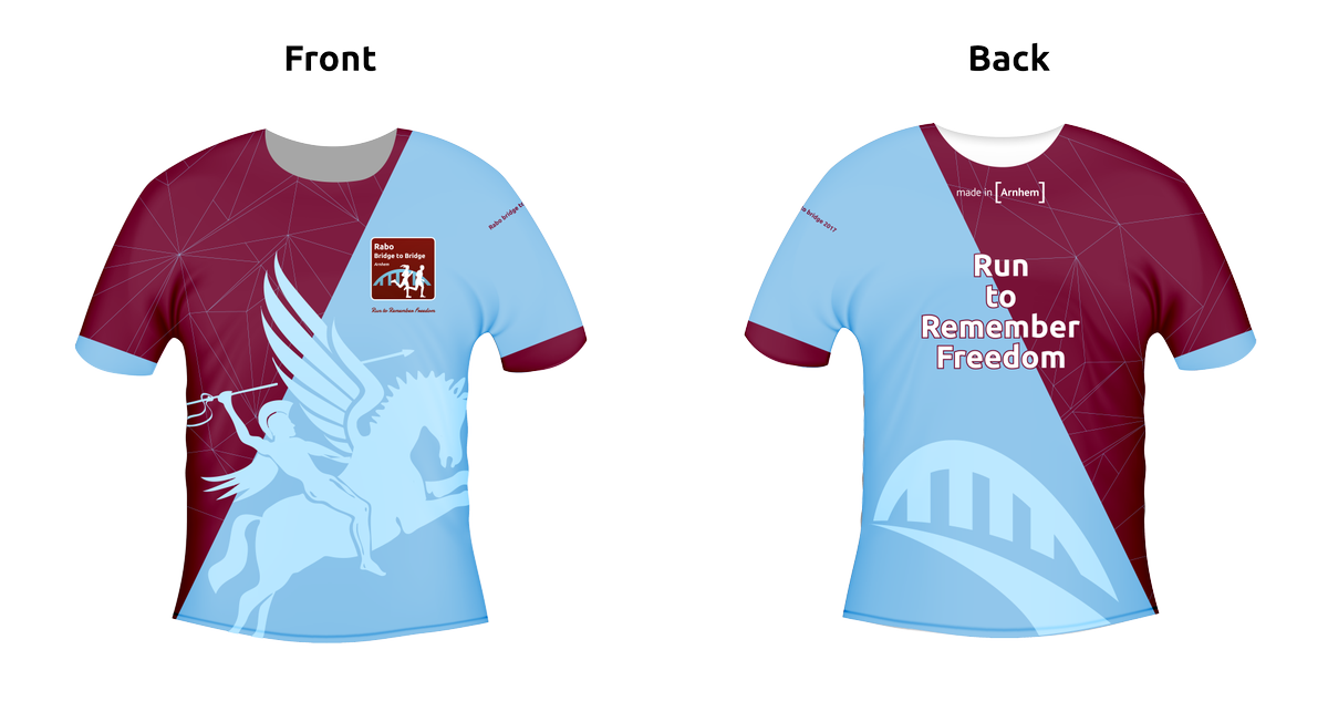 Schrijf je snel in en bestel het unieke Bridge to Bridge shirt 2017. Ontworpen door Mark Meijer.

bridgetobridge.nl/inschrijven/