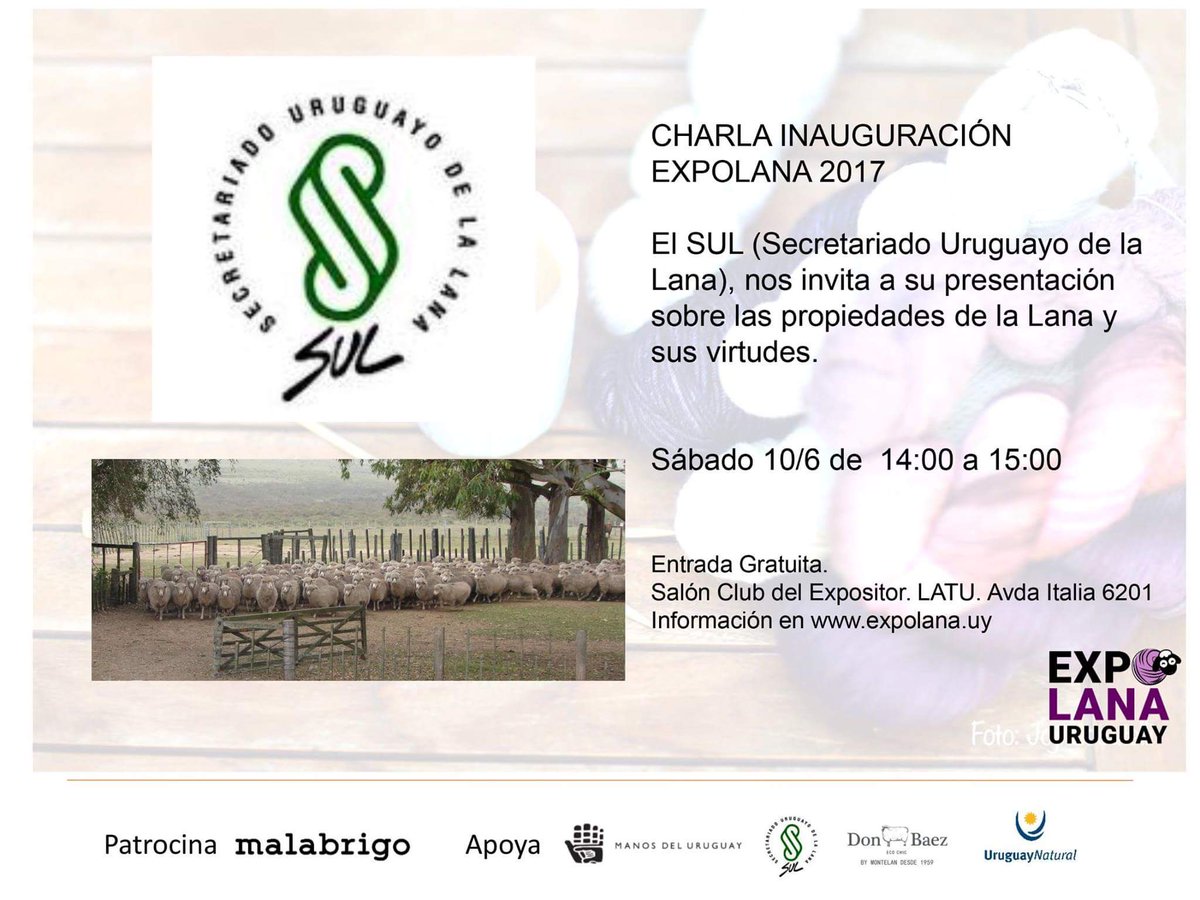 <a href="/ExpolanaUY/">ExpoLana Uruguay</a> @mercados_SUL