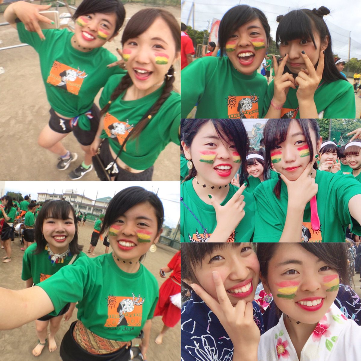 saki0222_smile's tweet photo. ・3組最高

・アフブロ最高

・チア部最高

・鶴嶺最高😭❤️

（ツイートするタイミング逃した勢） https://t.co/LzHuzkx2bm