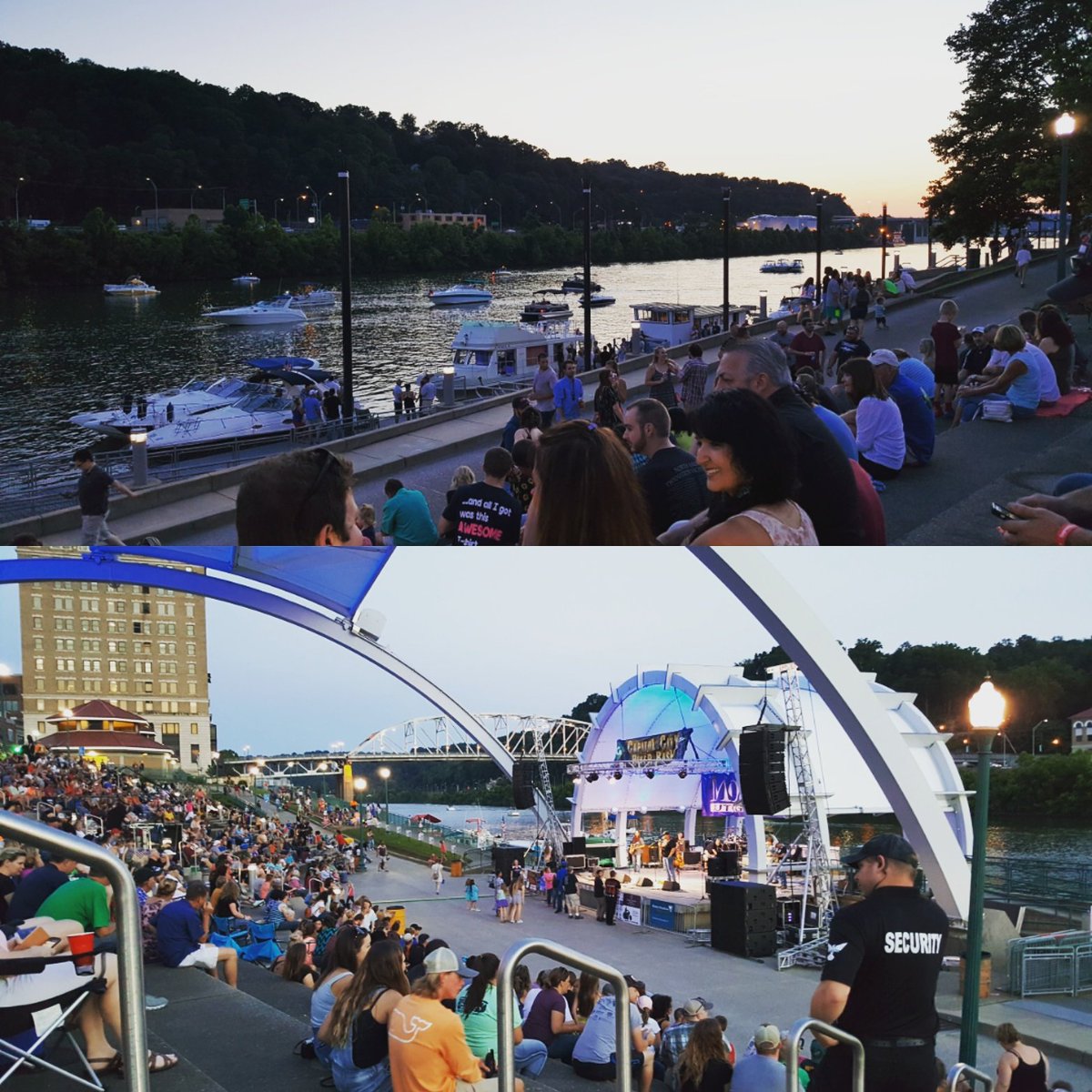 WhitneyYeager25's tweet photo. Fun times at Live on the Levee https://t.co/OtRoss76Jm