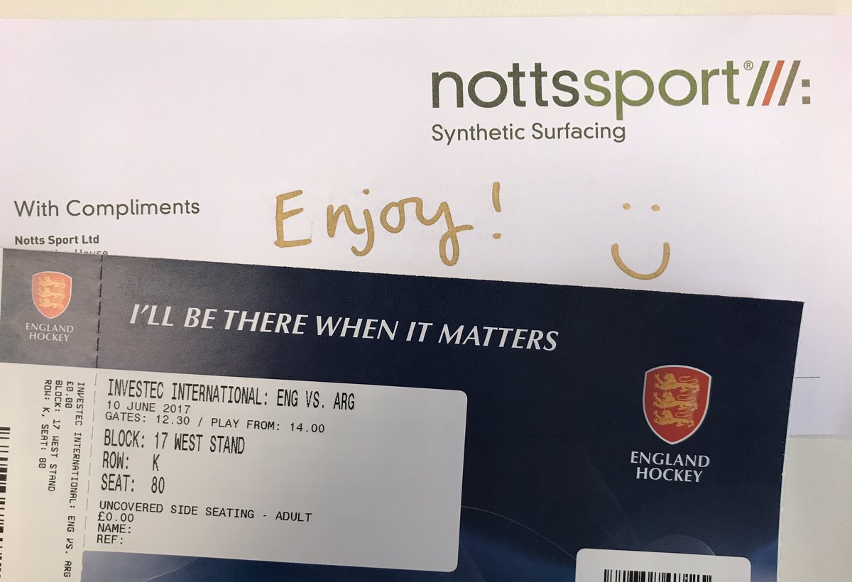 BasildonHockey's tweet photo. Thanks @NottsSport !! Bring it on @EnglandHockey #InvestecInternationals https://t.co/fiwNNv5NoQ