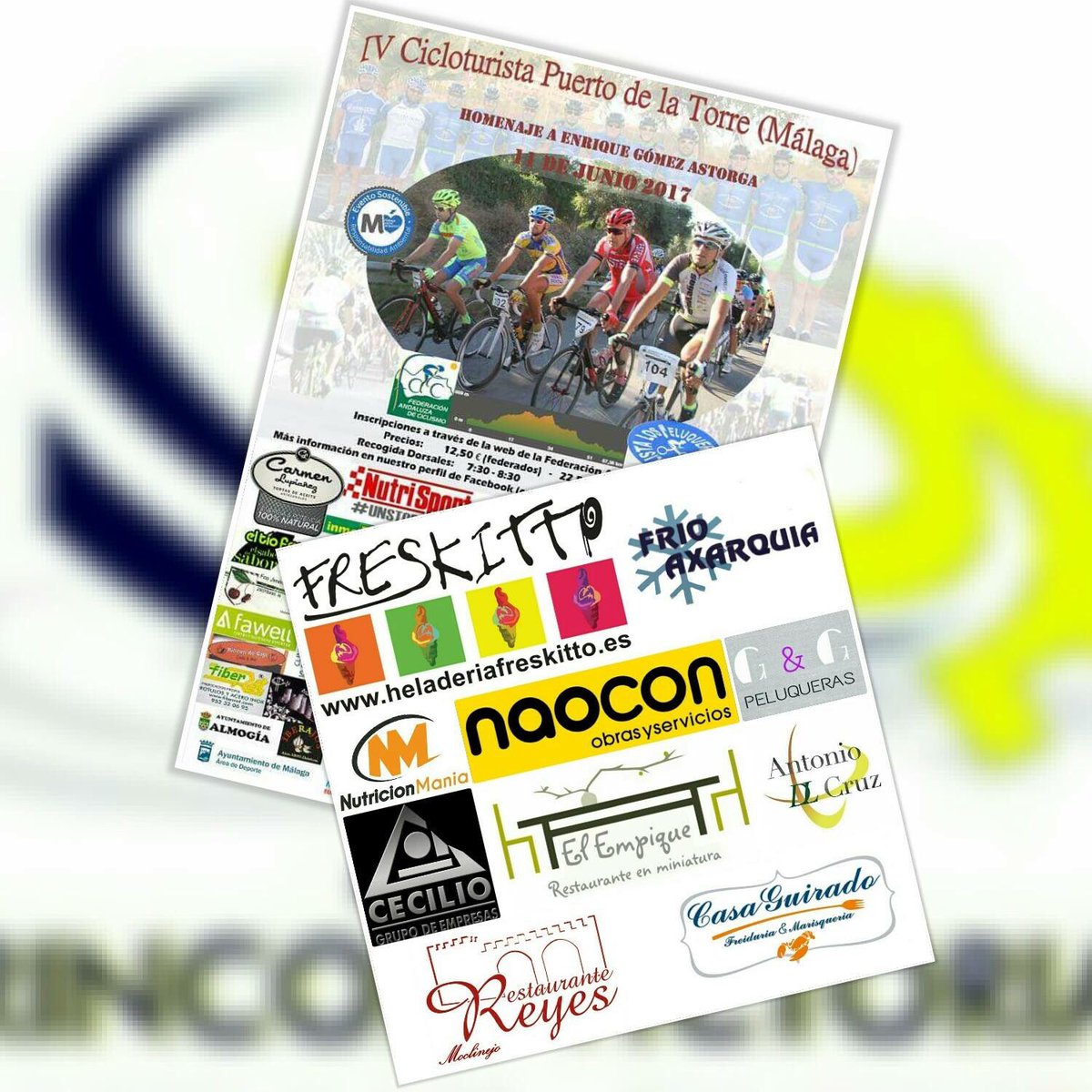 CCRV_RVictoria's tweet photo. Mañana IV Cicloturista Puerto de la Torre, Homenaje a Enrique Gómez Astorga. Estará allí Jose Antonio Najera, Bolo,  #CCRV #EVOLUCIONA https://t.co/HylXXvfV5M