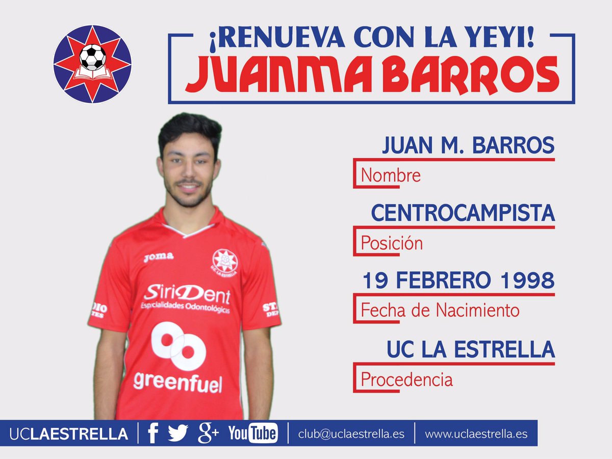 UCLaEstrella's tweet photo. 📋Renovación 

El juego de nuestro equipo pasa por sus botas.Calidad indiscutible y lucha. @marc10perea, @juanmabarros9 y @artsmate continúan https://t.co/eL3WcrxiS4