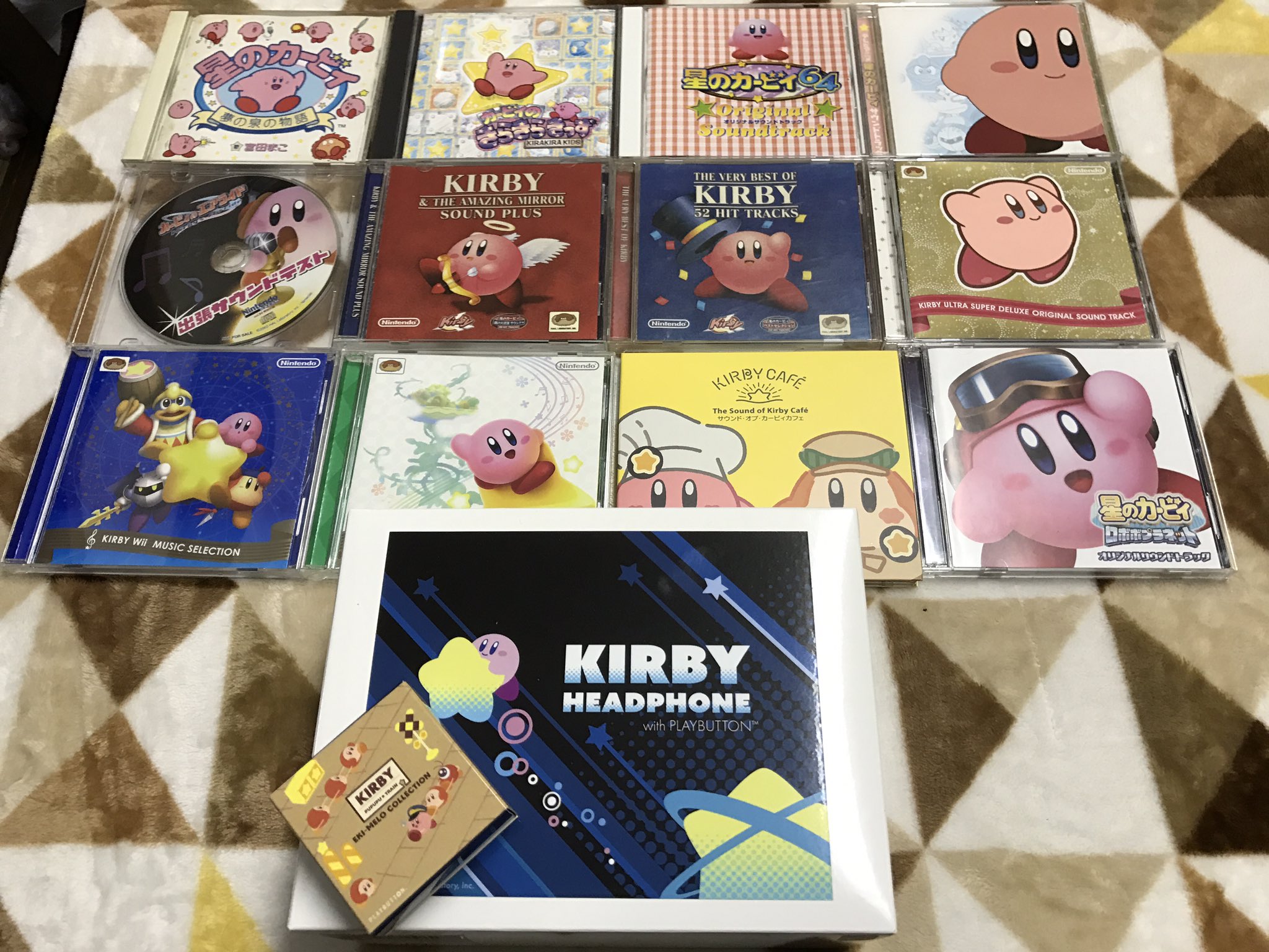 星のカービィ 鏡の大迷宮 サウンド+ 読み取り サントラ CD