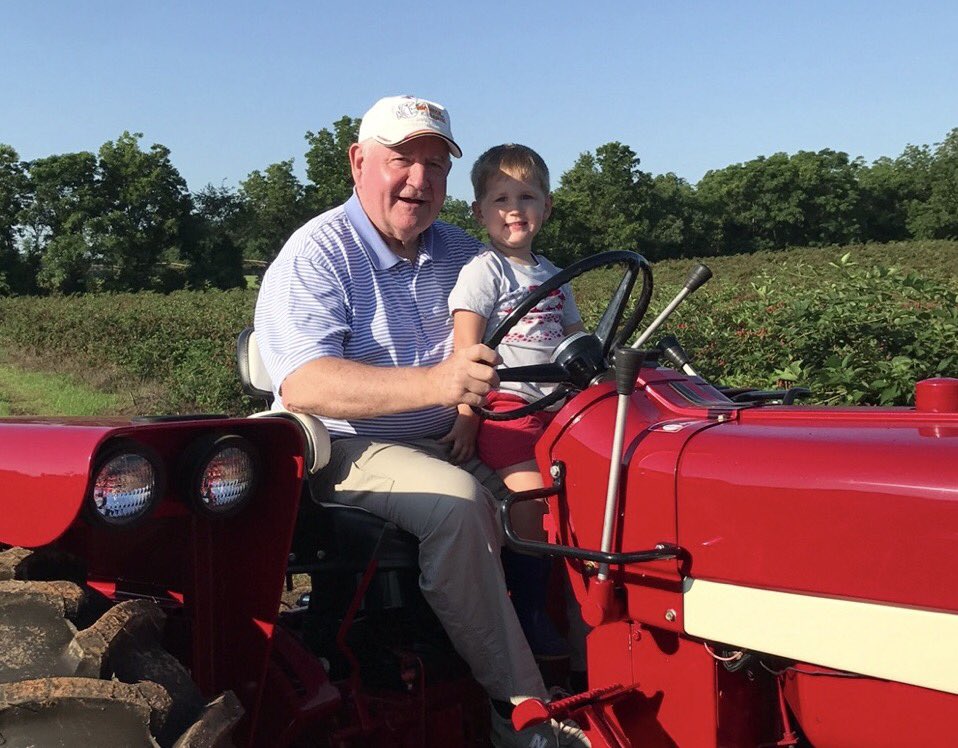 Traveling the country to see ag folks is great, but nothing beats being Big Buddy to grandkids, picking berries at Perdue Blackberry Farm.
