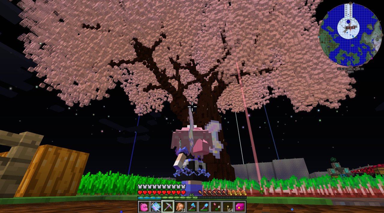 ふぁすらい マイクラで作ってた桜の世界樹 が出来ました っ ヮ Modのちからを借りてなんとか完成 竹modの桜の葉ブロック 光源効果アリ なので夜になると夜桜が楽しめます 結構いいかんじ ふぁすらい マイクラで作ってた桜の世界樹 が出来ました っ ヮ Modのちからを借りてなんとか完成 竹modの桜の葉ブロック 光源効果アリ なので夜になると夜桜が楽しめます 結構いいかんじ