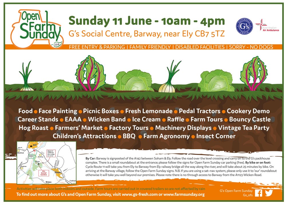 This looks fun for a #family day out <a href="/Gs_OFS/">G's Open Farm Sunday</a> #OFS17  #Cambridgeshire #Ely #Cambridge