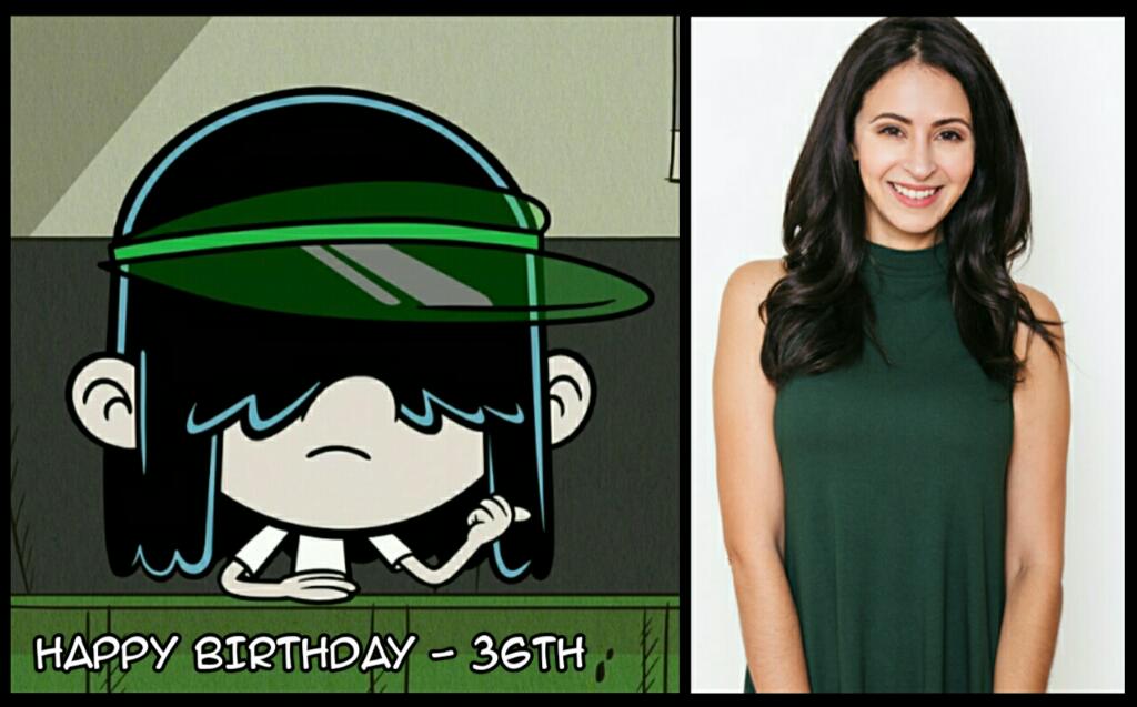 Happy Birthday Years 36th     Lucy Loud aka Jessica Dicicco     