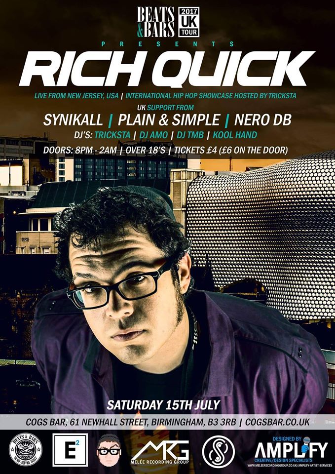 Hip-Hop in the building <a href="/RichMFNQuick/">Rich Quick</a> <a href="/ccelli/">Ccelli</a> <a href="/melee_mrg/">MRG</a> <a href="/SubconSounds/">Subconscious Sounds</a> <a href="/cogs_bar/">Cogs Bar</a> this is gonna be a corker