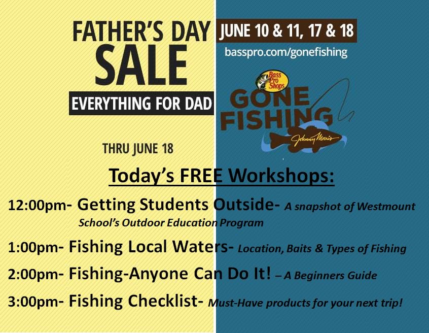 Ba_15632004367's tweet photo. Join us for some REEL fishing talk today in-store!  Perhaps one of the many giveaways will LURE you in! Is our BAIT working? #GoneFishing https://t.co/1Bdnl6XDF2
