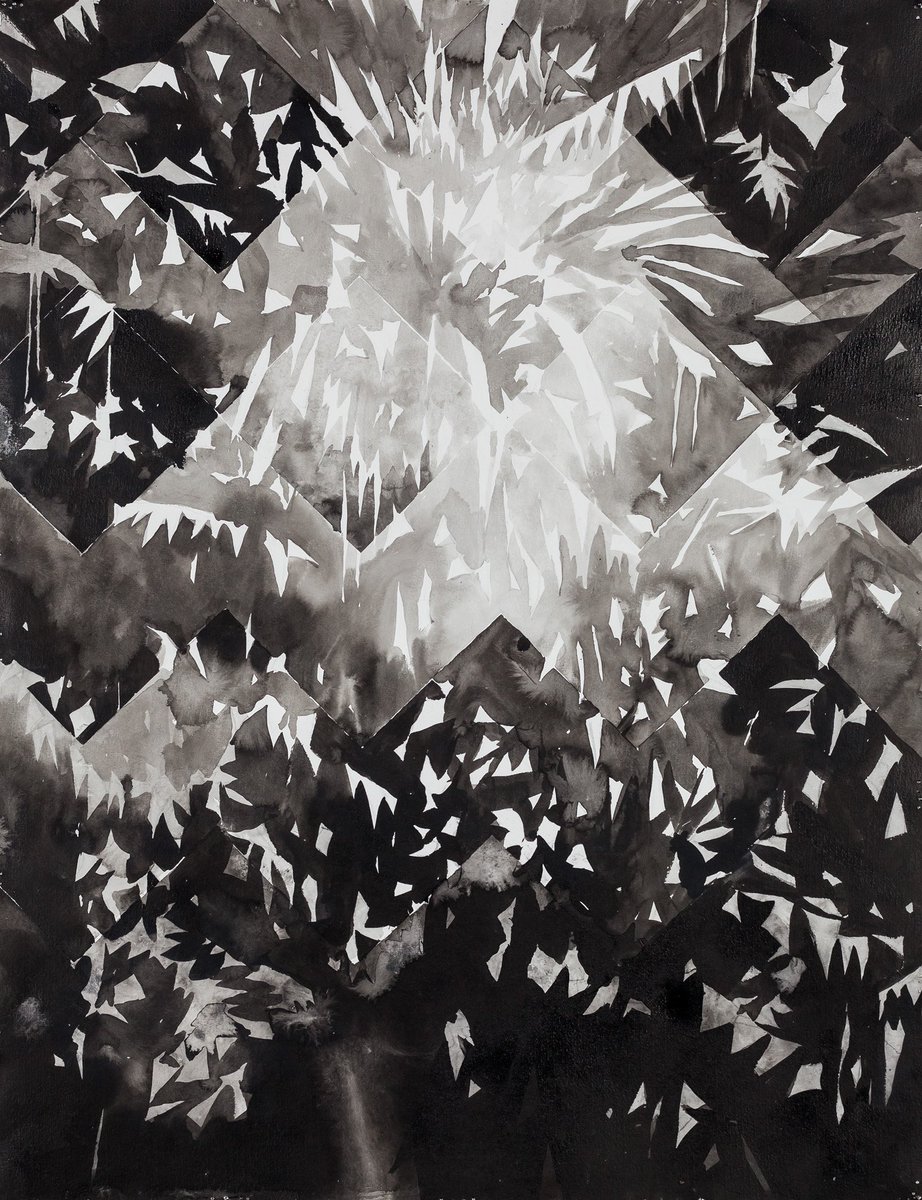 Don't miss Nik Christensen's ink paintings w/ spectral fictional worlds at Pablo's Birthday in #NY until June 18 bit.ly/2q3XMEe