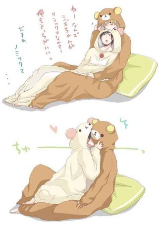 95PERAWAT's tweet photo. @96CYGJ  ♡ Meu coelho fazendo cosplay de urso. ♡ https://t.co/o9YbNadAs5