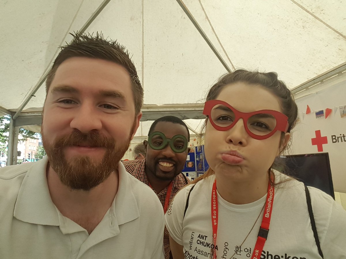 Trigger158's tweet image. #Discovered Someone stole my glasses!!! But I'm still having fun #Redcross