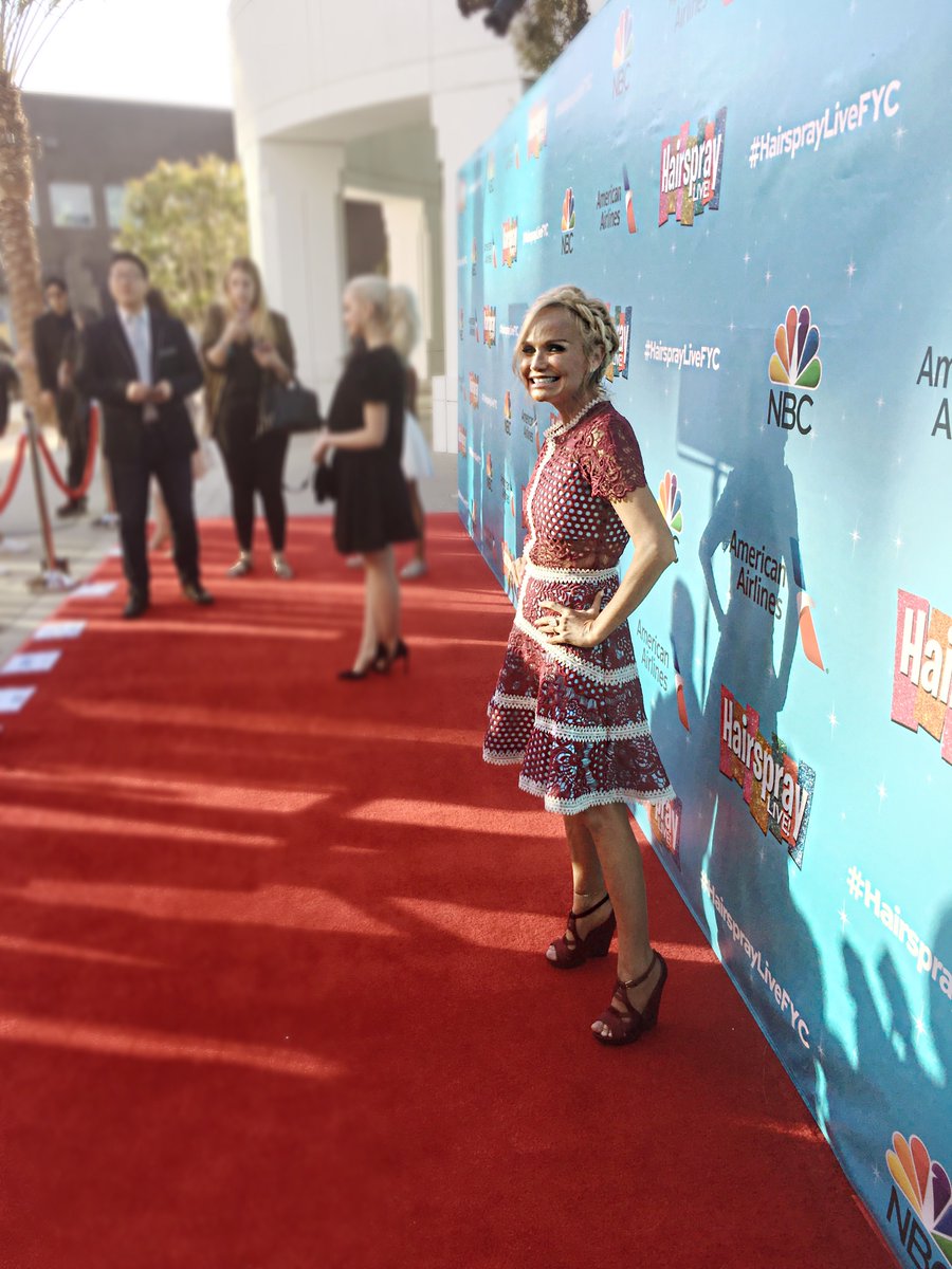 It’s always the best time ever with this incredible group of people. Such a special night with my <a href="/HairsprayLive/">Hairspray Live!</a> family! #HairsprayLiveFYC 💕