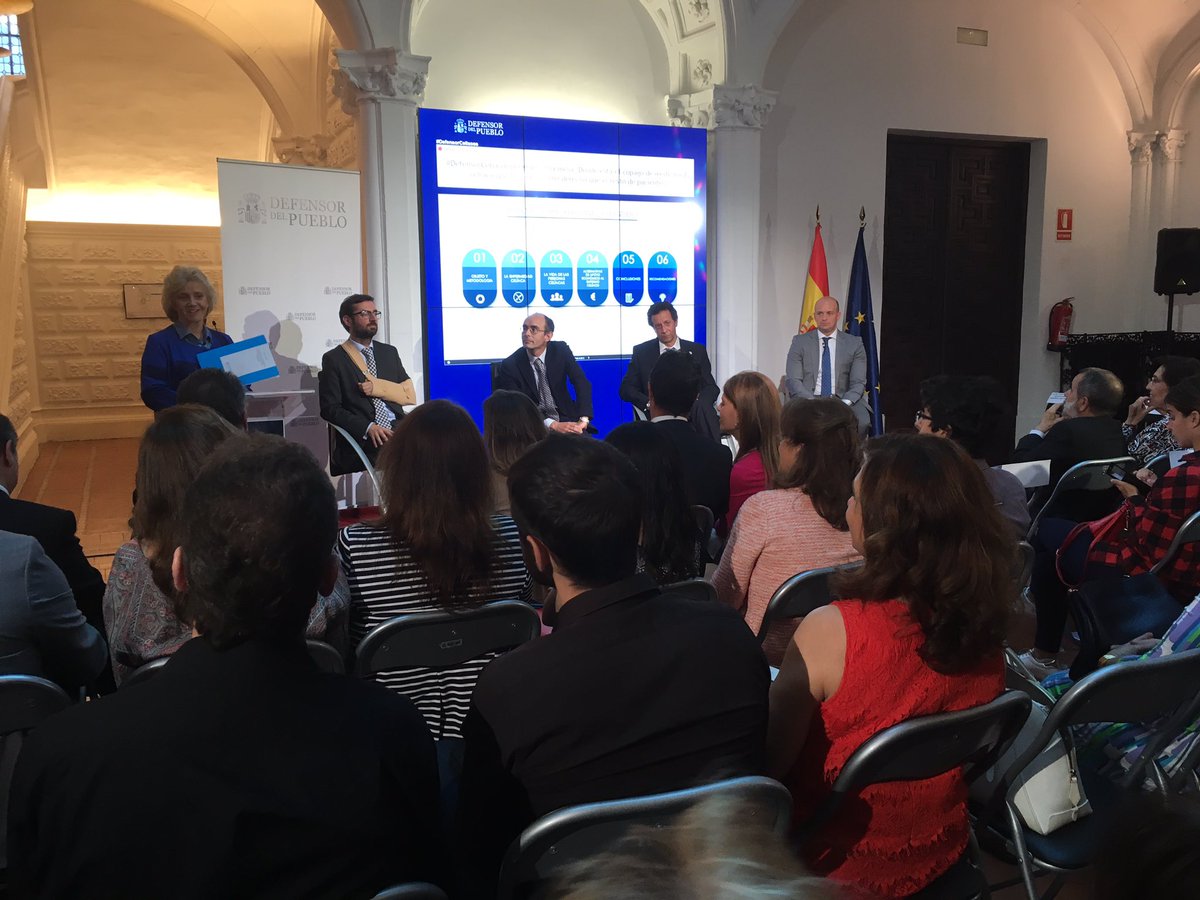 DefensorPuebloE's tweet photo. Soledad Becerril: "hemos contado con la opinión de pacientes, médicos y empresas para elaborar estudio" #DefensorCeliacos https://t.co/QZpBotuCCy