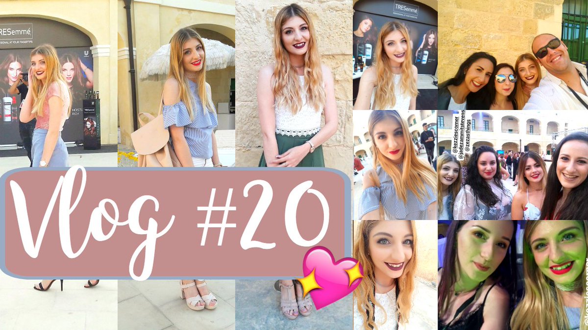 KezziesCorner's tweet photo. #NEW #WEEKLYVLOG #SNIPPETS OF @MaltaFashion #mfwa2017 #maltafashionweek2017 #blogger #vlogger https://t.co/2VQ4L1w6AU #smallyoutuber #rt https://t.co/EPJdcpMUA2