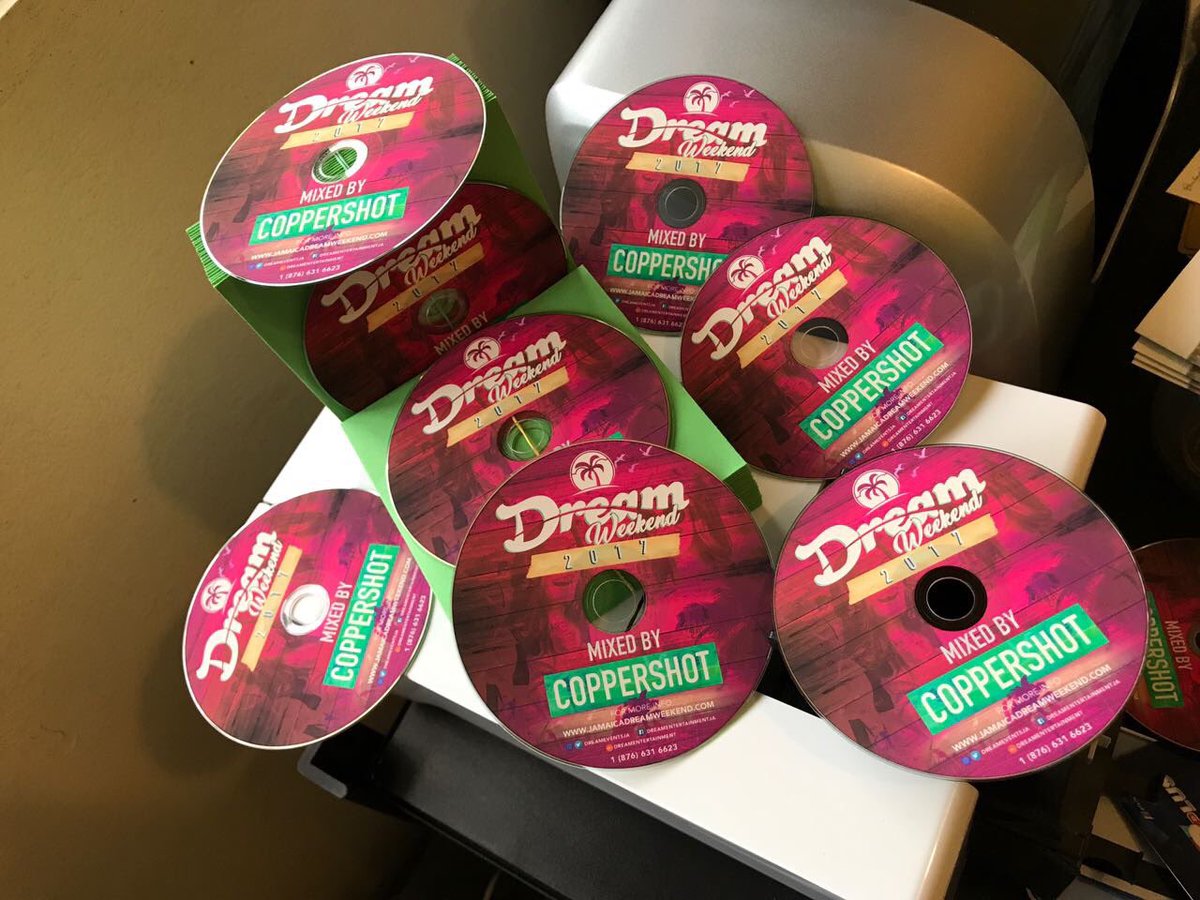Disc2DiscOnline's tweet photo. The official Dream Weekend CDs are officially out! Manufactured by #disc2disc & mixed by Coppershot Sound. #dreamweekend #disc2disconline https://t.co/5Y5vtIn7w7