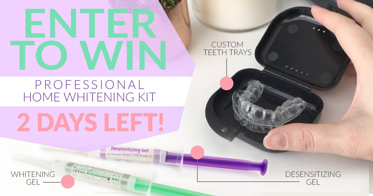 TheCreativeGlow's tweet photo. FINAL 2 DAYS TO ENTER!! #TeethWhitening Prize from @SBwhitening #smilefearlessly #giveaway
Details! ---> https://t.co/kQOzsYhPiC #sponsored https://t.co/FfW604RF6b