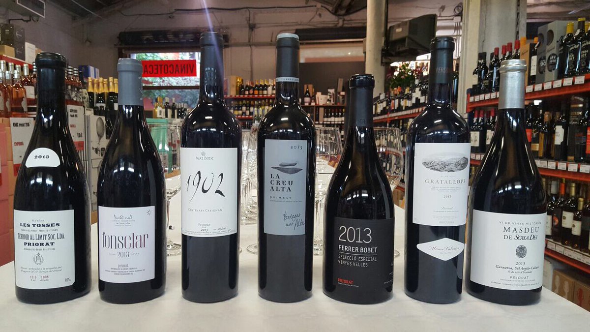 Outletdevinos's tweet photo. Todo preparado para la cata de @doqpriorat de esta noche en #Vinacoteca. Descorcharemos la añada 2013 https://t.co/Uy4Bcj7hFk