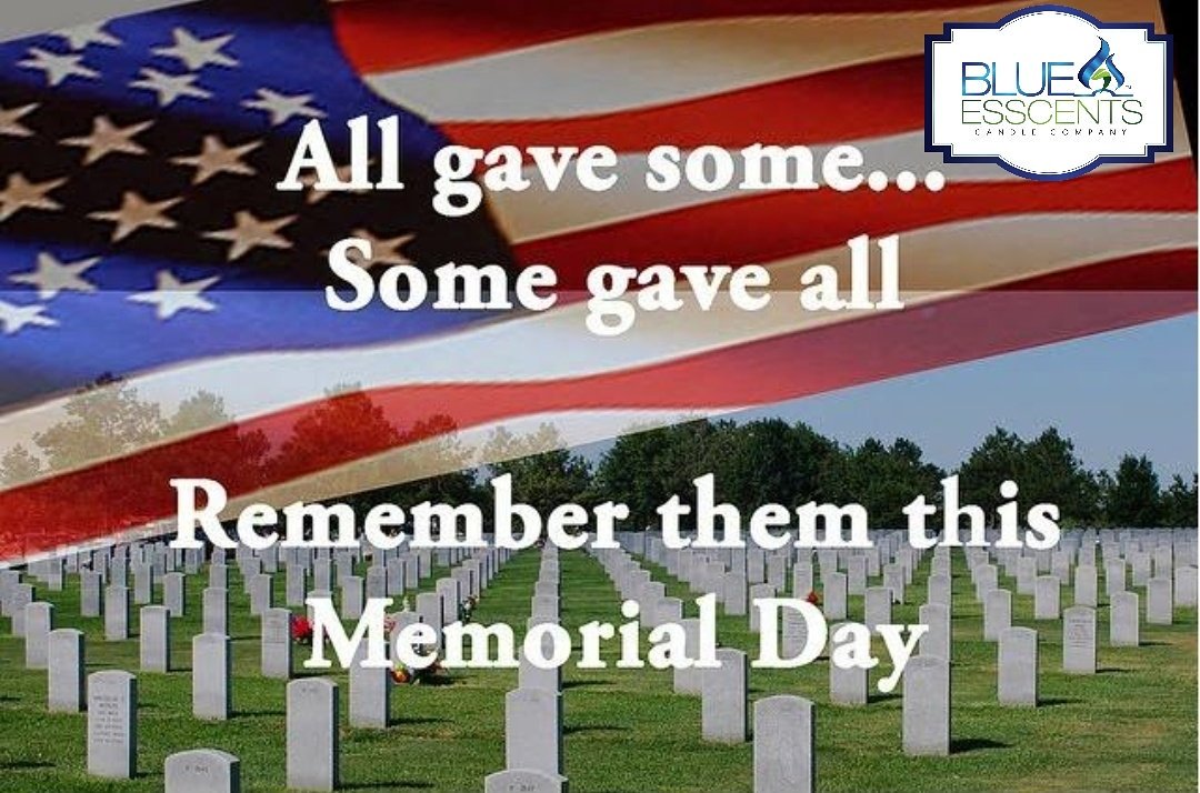 BlueEsscentsCC's tweet photo. Remembering those who have sacrificed so much to protect our freedom! #BlueEsscentsCandleCo #HandPouredInKansasCity https://t.co/UyUDemDnKk