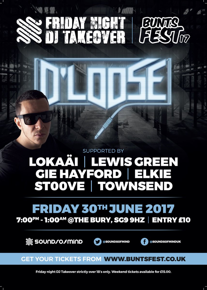 Tickets on sale, Who's in?
Don't forget we are now offering a shuttle bus service to and from Hoddesdon, very limited spaces so book online!