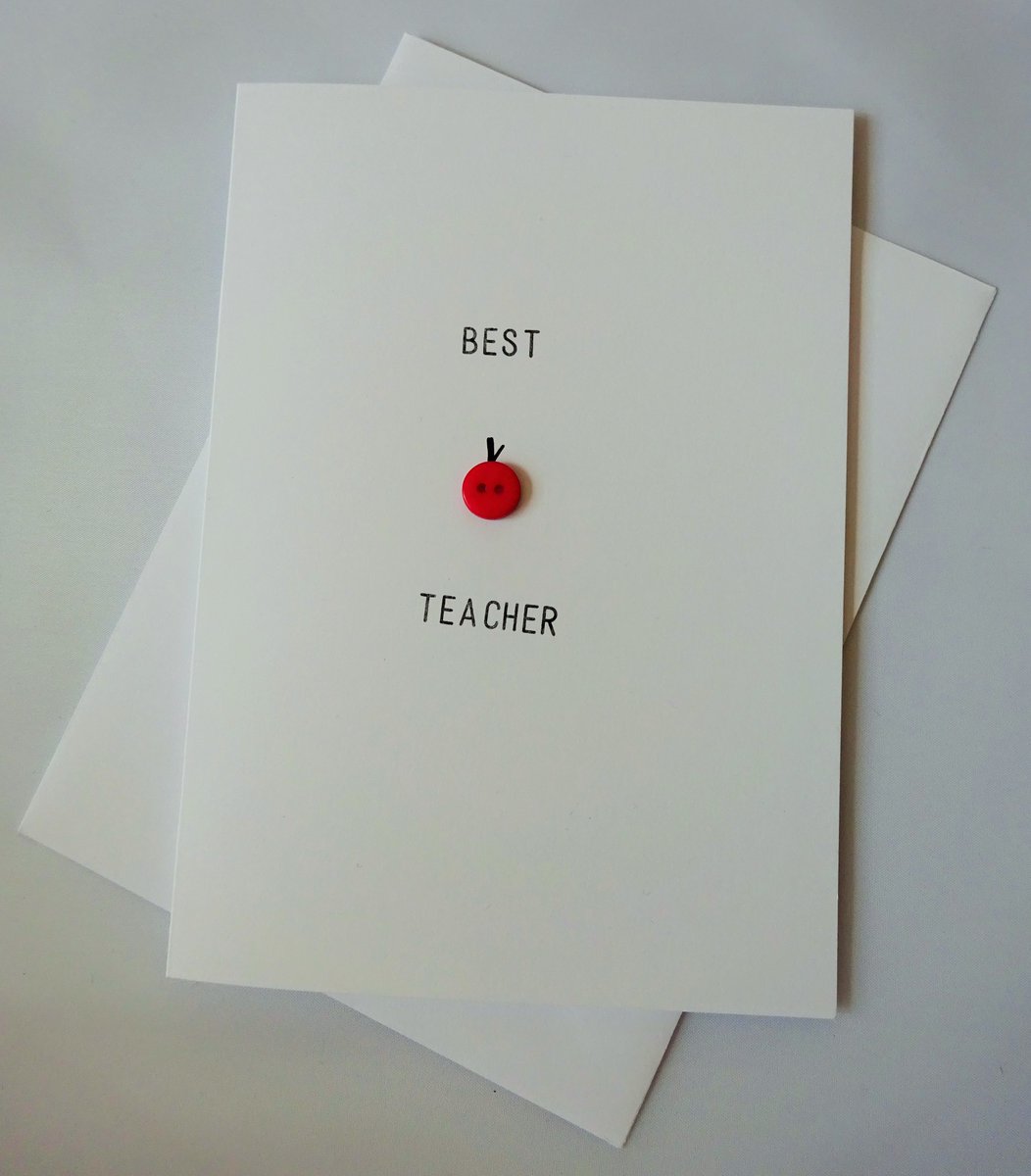 madebyauntsal's tweet photo. Best Teacher https://t.co/p50Rqou4Bb Schools nearly out for Summer @CraftBuzz #craftuzz #bestteacher #schoolsout #endofterm #thankssir https://t.co/2FDXOXQxVh