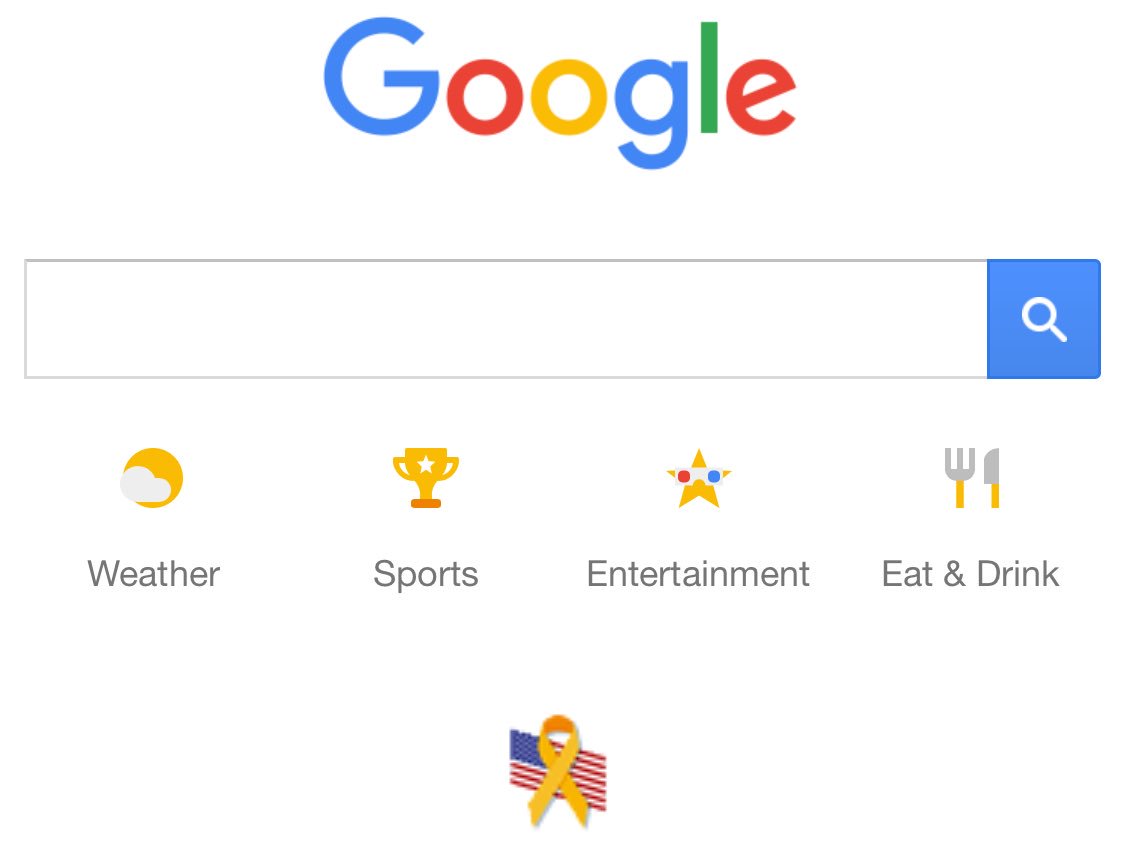 Singlemaltfiend's tweet photo. Google really went all out with their Memorial Day doodle this year. Truly inspired stuff. https://t.co/MtYX1hDW8o