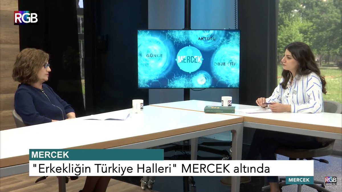 ⏩ Yeni bölüme daha 1 gün varken Hale Bolak Boratav ile kitabı "Erkekliğin Türkiye Halleri"ni konuştuğumuz Mercek <a href="/livergb/">RGB Live</a> YouTube sayfasında