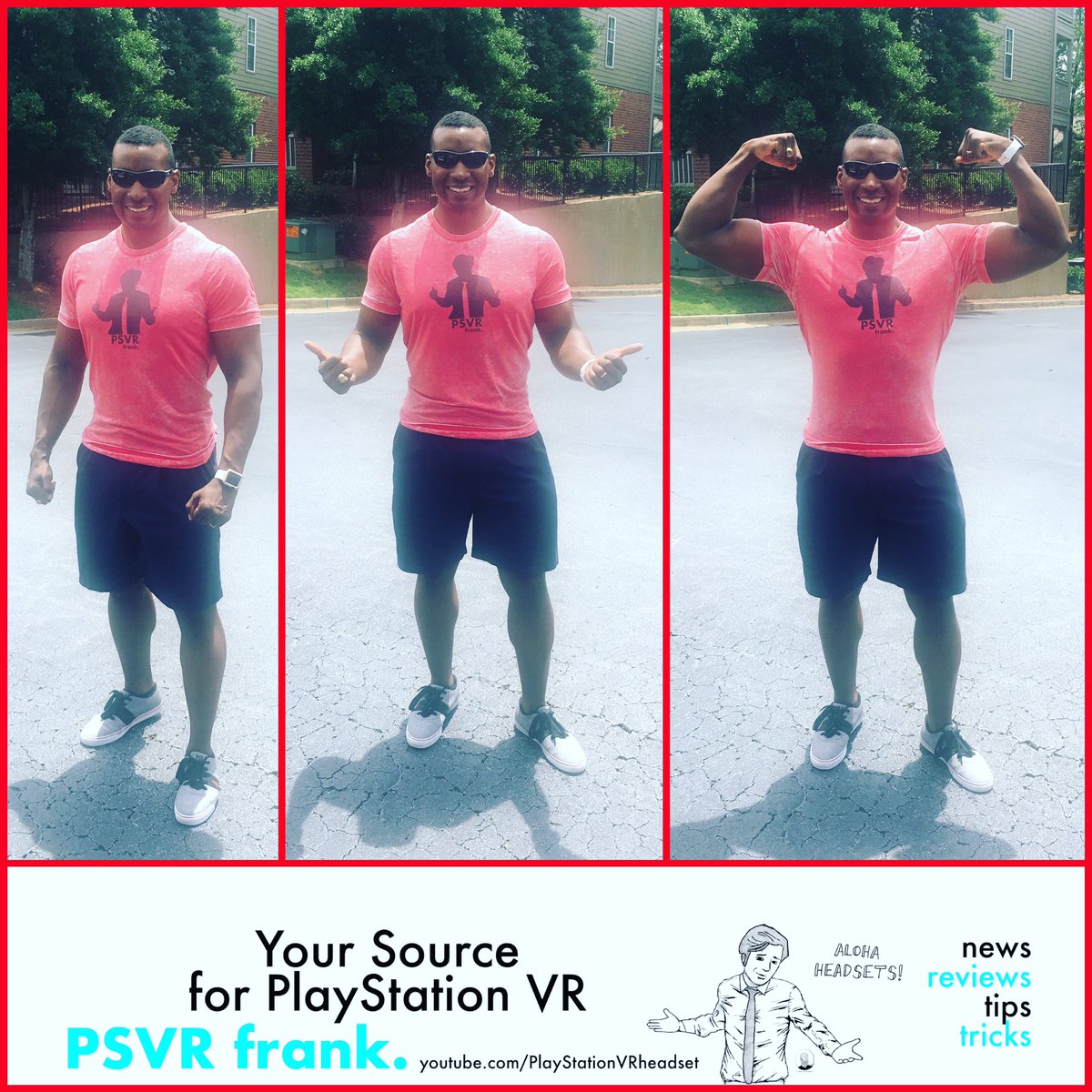AllenElliottFIT's tweet photo. Got new #TShirt from My Boy @PSVRfrank
About that #gymlife
but I take time to hop in the #PSVRheadset 🎮😎
FRIGGIN' SUBSCRIBE ALREADY! https://t.co/slOo6x0Gcx