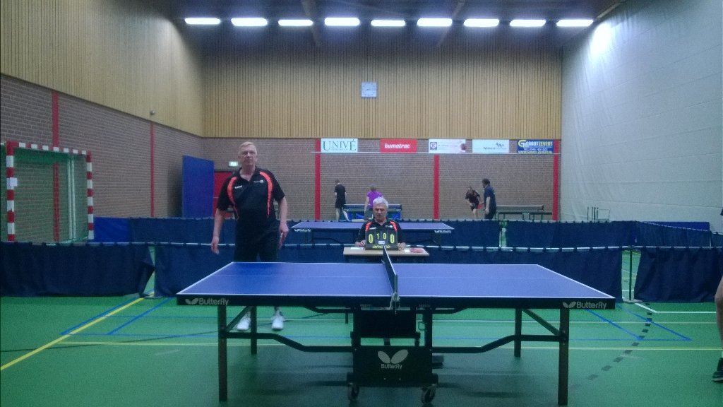 Derde wedstrijd in de poule vd Wiltschut beker