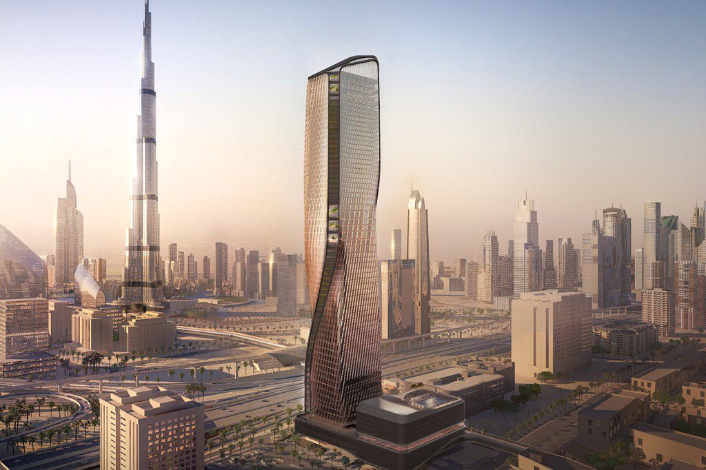 skyrisecities's tweet photo. #UAE: @arabtecme will build #Dubai's 300-metre-tall #AlWaslTower, designed by @UNStudio_Arch https://t.co/qLWHQ6bxQR #Architecture #Density https://t.co/7V8MD3HIo3