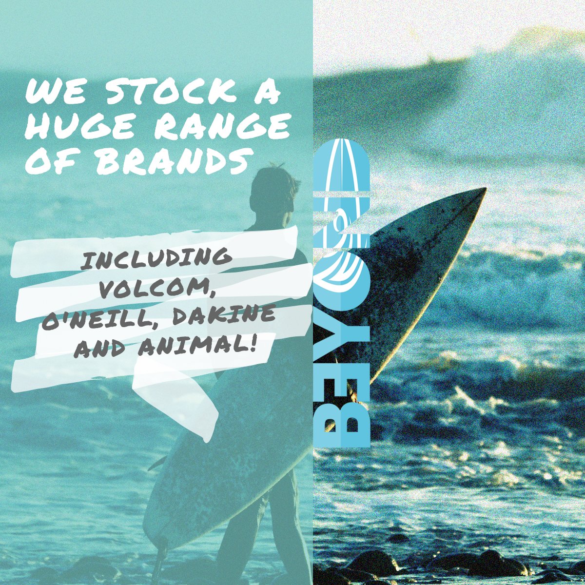 B3yondOfficial's tweet photo. We have a huge range of brands in stock - check out our website to see what we have! #b3yond #shop #surf #snow #cycle #getoutdoors #nature https://t.co/EL8d9eTn2O