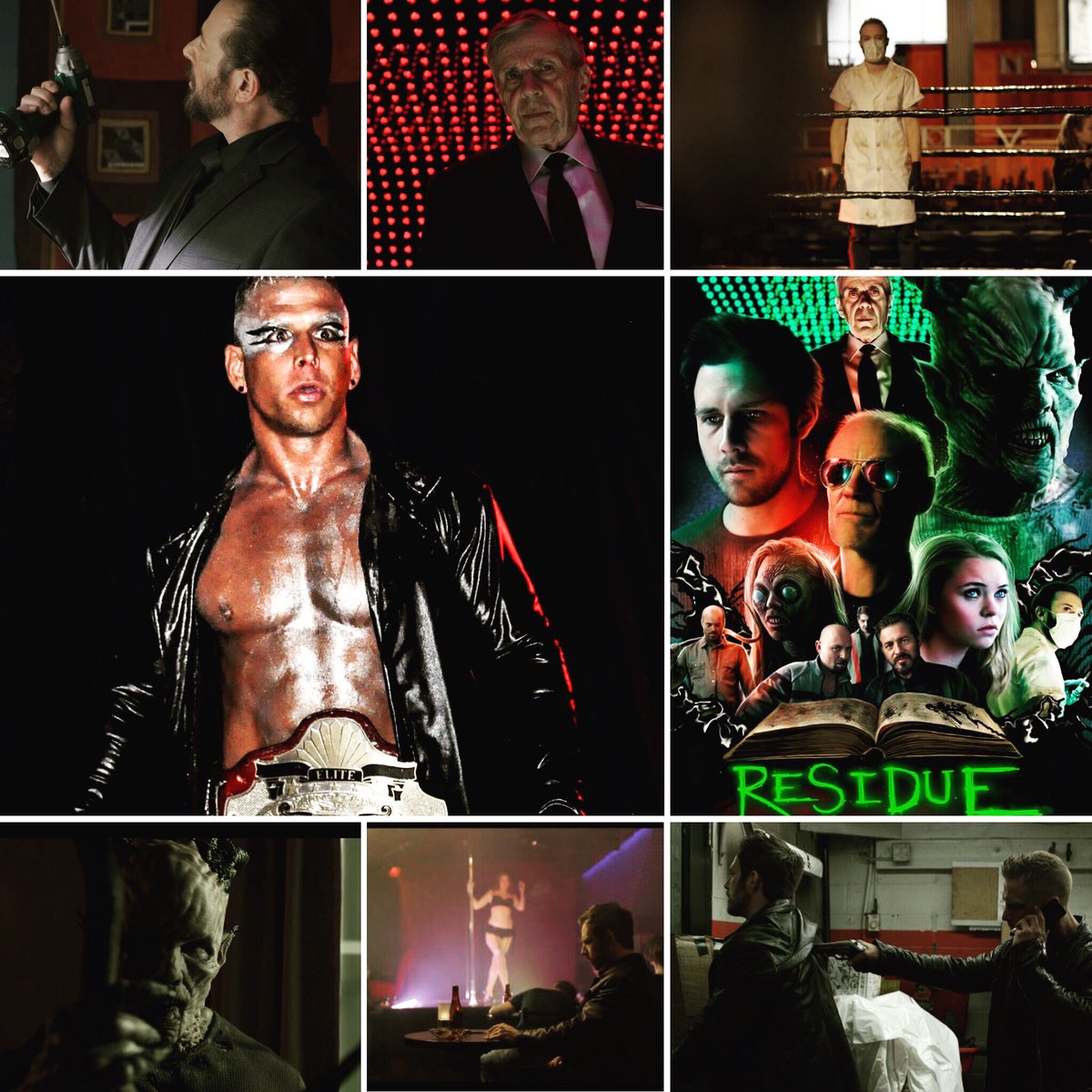 residuefilm's tweet image. What's in the book?
@ECCW Wrestling Superstar @smacwrestling joins horror legends for the #action thrill ride @residuefilm July 18 🇺🇸🇨🇦