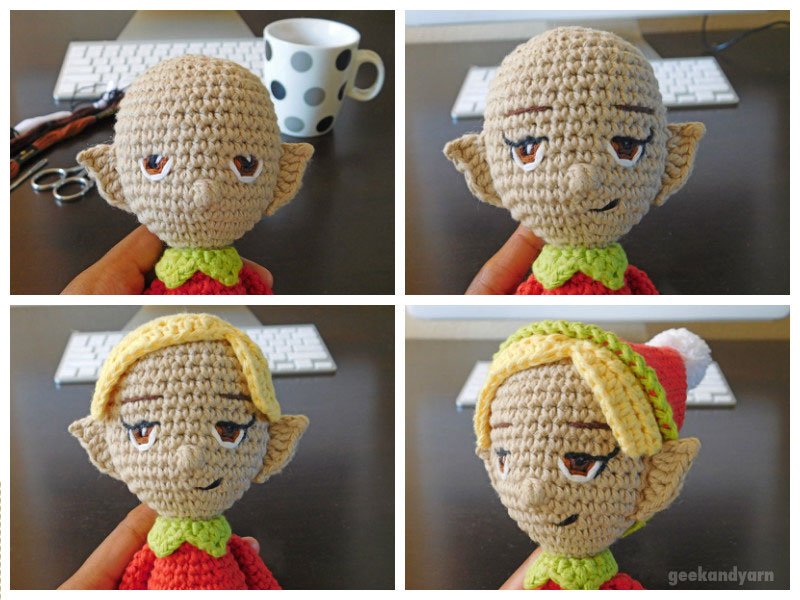 GeekandYarn's tweet photo. My first embroidered eyes on #amigurumi finished! I think they suit her perfectly.
I can't wait to do more, it's so much fun! 😁 https://t.co/rTwI9Kh56c