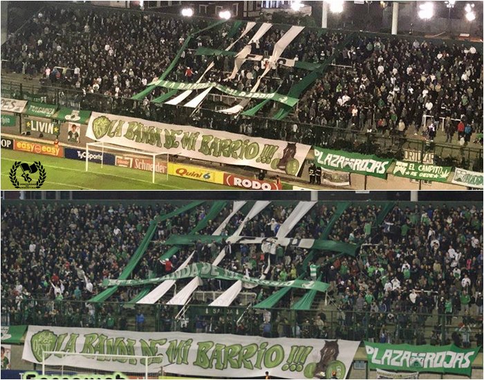 HinchadasdeArg_'s tweet photo. La Banda de Mi Barrio [Ferro] el viernes vs. Chacarita https://t.co/kEQdhNSSKx
