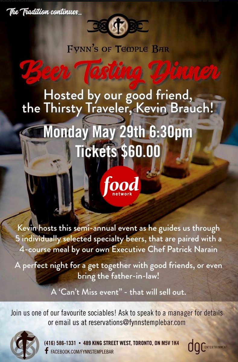 @DrinkingRobot <a href="/fynnstemplebar/">Fynn's of Temple Bar</a> <a href="/OntCraftBrewers/">Ontario Craft Brewers</a> <a href="/MillStreetBrew/">Mill Street Brewery</a> <a href="/TheBeerKnight/">Guy McClelland</a> All Aboard <a href="/fynnstemplebar/">Fynn's of Temple Bar</a> tonight @DrinkingRobot presiding 😀👍🍻