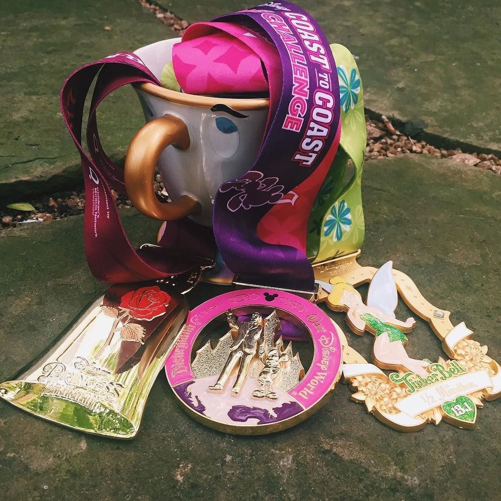 pizlierson's tweet photo. Happy Memorial Day! And also, #medalmonday! #pinkcoasttocoast #princesshalf #tinkerbellhalf ππΌββοΈπβ¨ Sent via @planβ¦ https://t.co/DrBkOupf3t https://t.co/VSh33iexNT