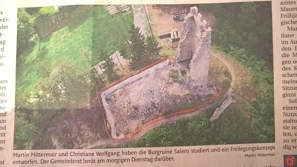 BurgenPustertal's tweet photo. #Burgruine #Salern soll freigelegt und für Veranstaltungen genutzt werden. Entscheidung fällt morgen https://t.co/1RTkAbcwcf