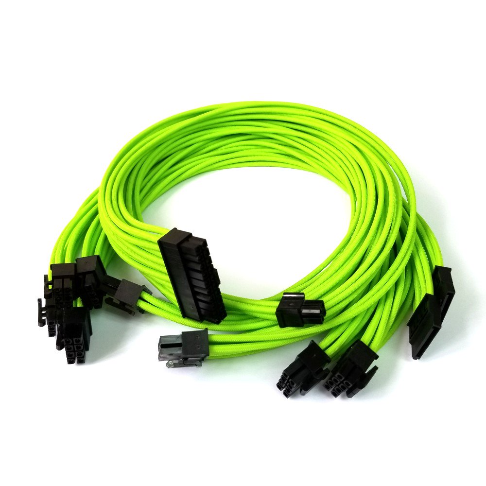 modDIYcom's tweet photo. Corsair HX850i Premium Single Sleeved Modular Cable Set (Nvidia Green)
#moddiy #pcmod #casemod #cablemod #custompc #pcmodding #customcable https://t.co/WkeegV9RPG