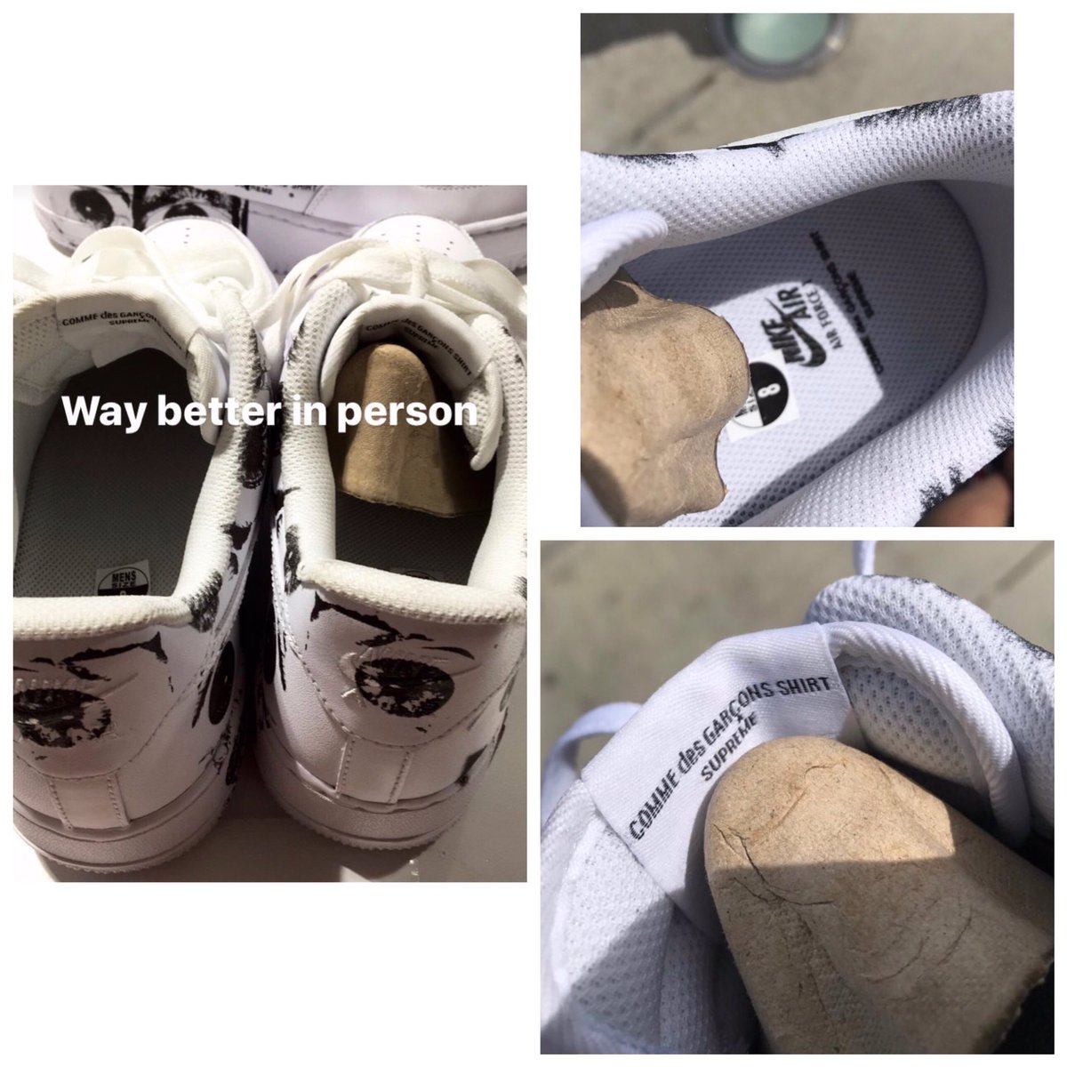 nikefun27's tweet photo. NIKE☑︎✖︎コム・デ・ギャルソン😙💕

欲しいなって思ったらRT😎✨
NIKEが好きな人RT😙✨#nike https://t.co/hhSowsZIw8