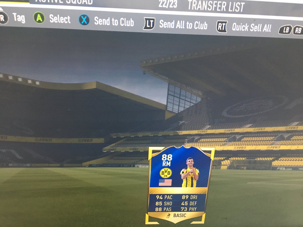 i5thhh's tweet photo. Won TOTS Pulisic for @foraker199 
RT if you need need help winning him! https://t.co/3LZRQCTMUn