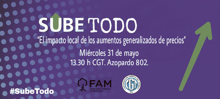 victorsmaria's tweet photo. #SubeTodo | Jornada de trabajo entre la @FAM_Argentina y la CGT por los aumentos de precios, este miércoles a las 13.30 en Azopardo 802 https://t.co/vOoPgseuqs
