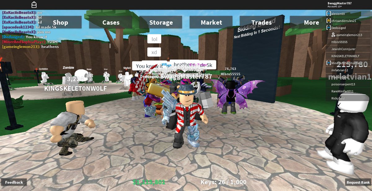 PsychoTRex's tweet photo. Fun with my peeps, #CaseOpener https://t.co/fj24B3306E